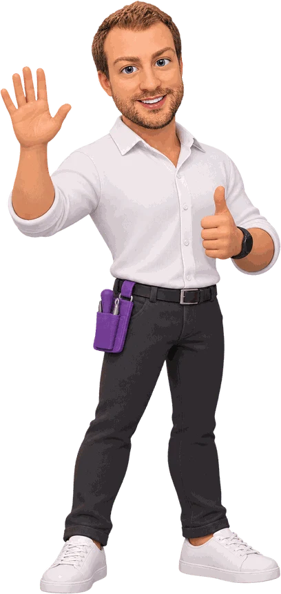 Davide Ambrosi, mascotte di AD Service